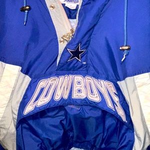 1990’s Vintage Dallas Cowboys Pro Line Starter Pullover Jacket